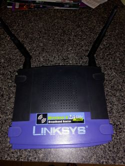Linksys wireless 2.4 GHz broadband router