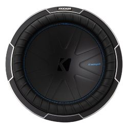 Kicker CompQ Series 12" 2000W Peak Power Handling 4 Ohms, Dual Voice Coil Component Car Subwoofer