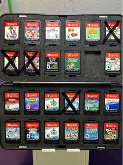 Nintendo Switch game lot priced individually