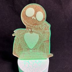 3D Lamp Illusion Of Jack The “Pumpkin King”