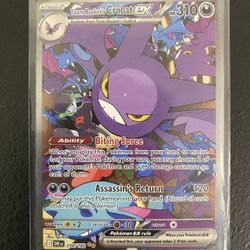 Team Rocket’ s Crobat ex SIR 234/182 Pokémon TCG Destined Rivals Pack Fresh (NM)
