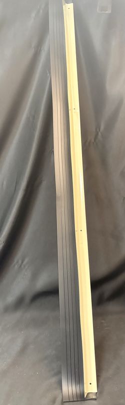 Security sweep screen door new black almond white new
