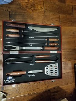 Chicago Cutlery grill/BBQ set