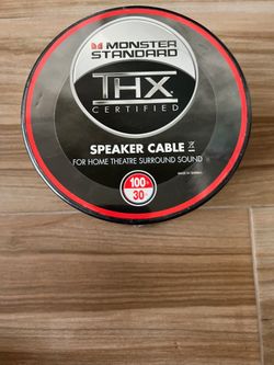 Monster Standard THX Certifed Speaker Cable 100ft/30m