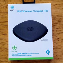 AT&T Wireless Charging Pad _ Brand New in Box _ 10-Watt