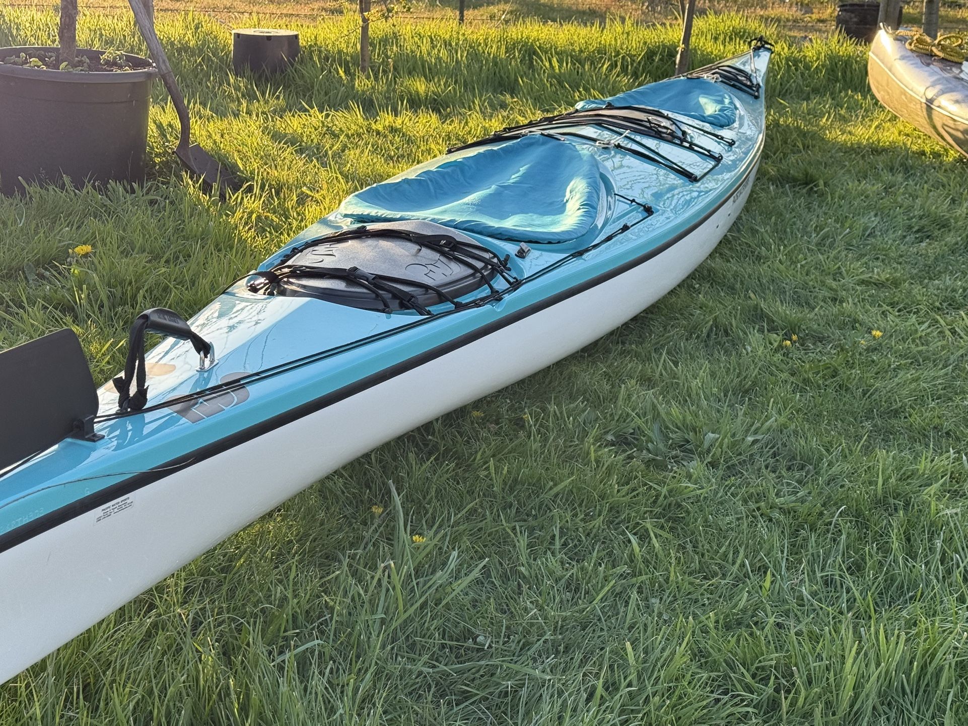 21 Foot Double Pacific Water Sports C Kayak With Foot Controlled Foot ...