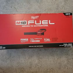 Milwaukee Fuel M18 Leaf Blower Tool New $100 Firm 