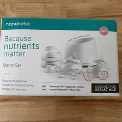 Nanobee starter kit: 4 bottles and accessories