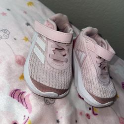 Pink toddler adidas size 5 t