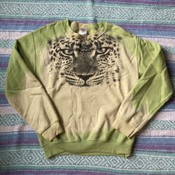 Green tiger sweatshirt