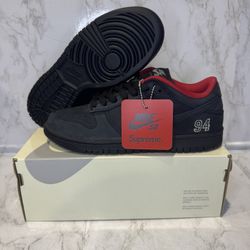 Nike SB Dunk Low Supreme 94 Black