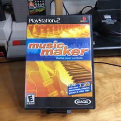 PlayStation 2 / PS2 - Music Maker