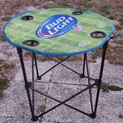 Portable Beach Table And Drink Holder