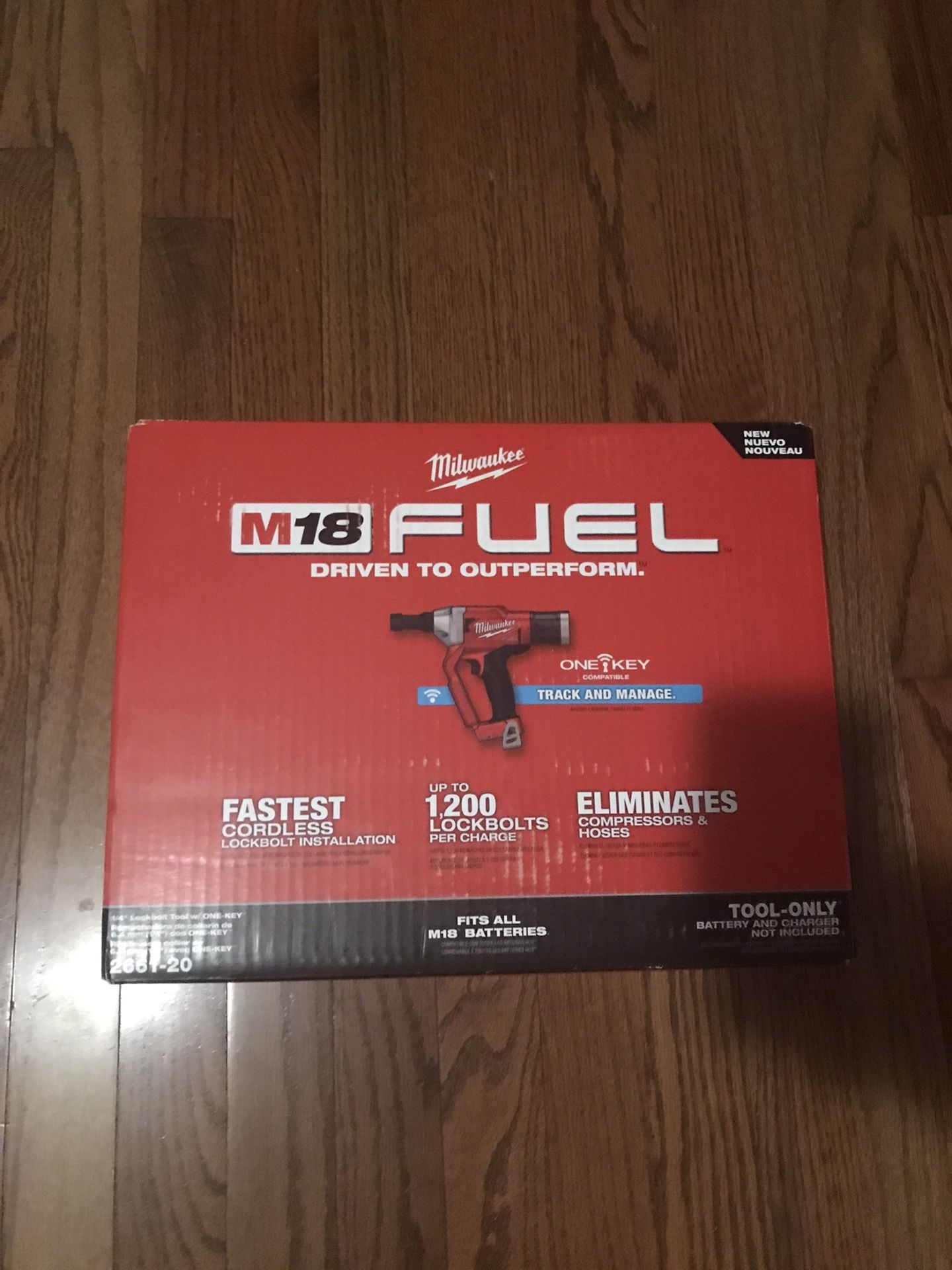 Milwaukee Fuel M18 1/4” LockBolt Tool $900 Firm 