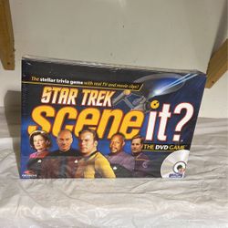 Star trek Scene it DVD game sealed!