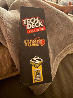 Signature from limited-edition Tech Deck x Clash of Clans exclusive box released for San Diego Comic-Con (SDCC) 2026