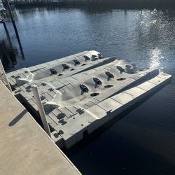 Dual Jetski Floating Docks