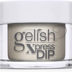 Gelish Xpress Dip Yellow Dip Powder,  Yellow Nail Colors, 1.5 oz.  - Give Me Gold