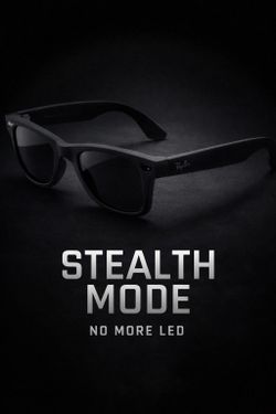 Ray ban meta Led removal