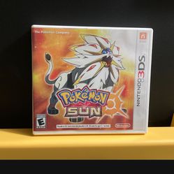 Pokemon Sun for Nintendo 3DS video game console system or XL or New or 2DS Pikachu Complete