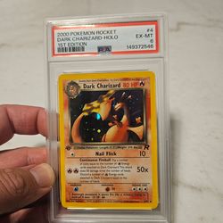 Dark Charizard 1st edition holo psa 6