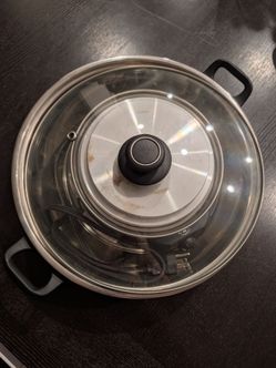 Stainless steel electric hot pot cooker