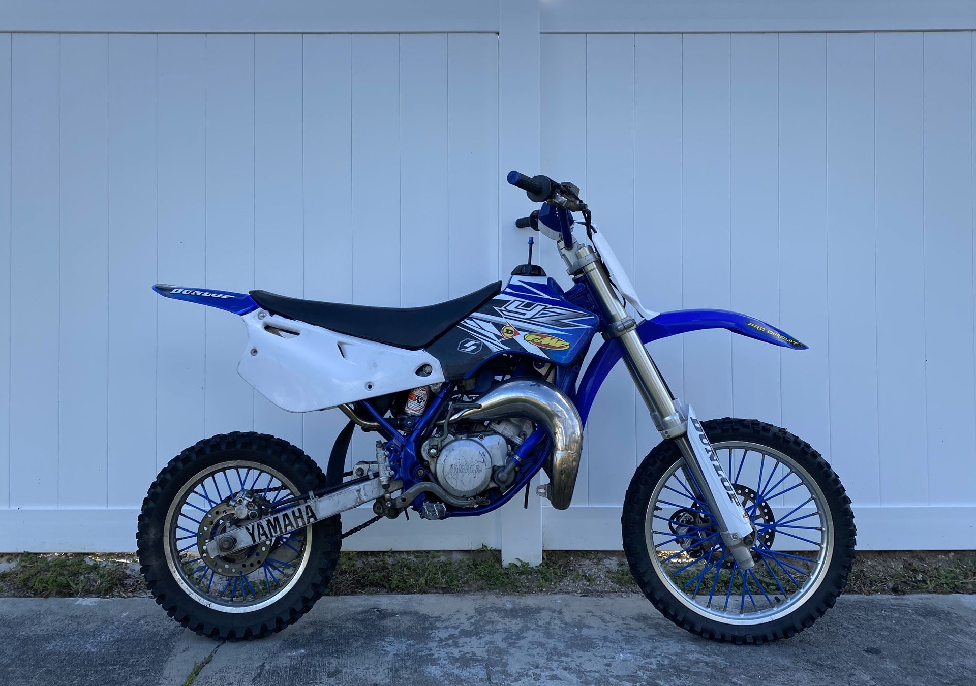 Yamaha yz dirt bike MLK ride out ready