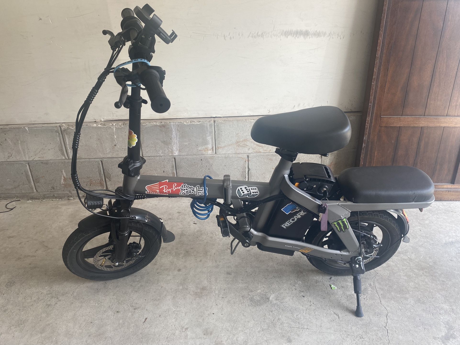 SOHAMO A3 MINI FOLDABLE ELECTRIC BIKE 14 Inch Tires