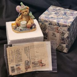 Cherished Teddies You're The Frosting On The Birthday Cake 1(contact info removed)/028 Plus Certificate And Box
