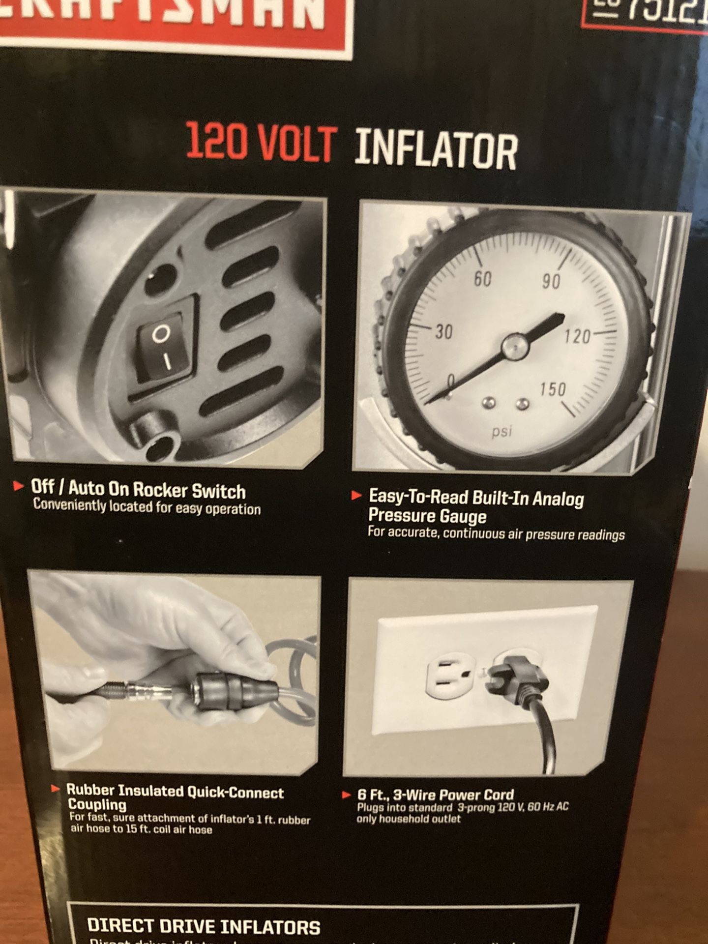 Craftsman Inflator