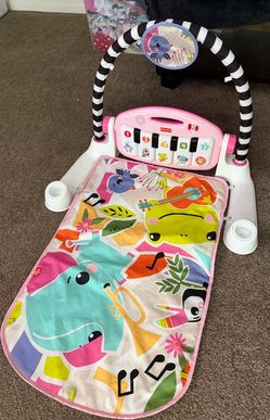 fisher price musical keyboard and play mat
