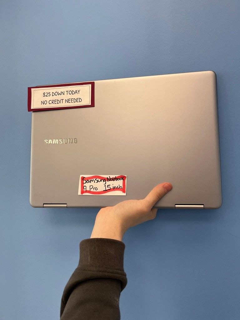 Samsung Notebook 9 Pro- $25 DOWN Today - NO Credit Payment Plan Options