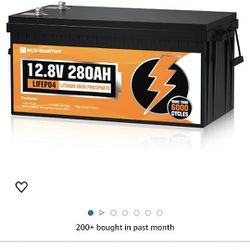 12.8V 280AH Lithium Battery (For Camper/RV)
