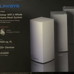LINKSYS  Wi-Fi Systems :  Wi-Fi 5  and  Wi-Fi 6  