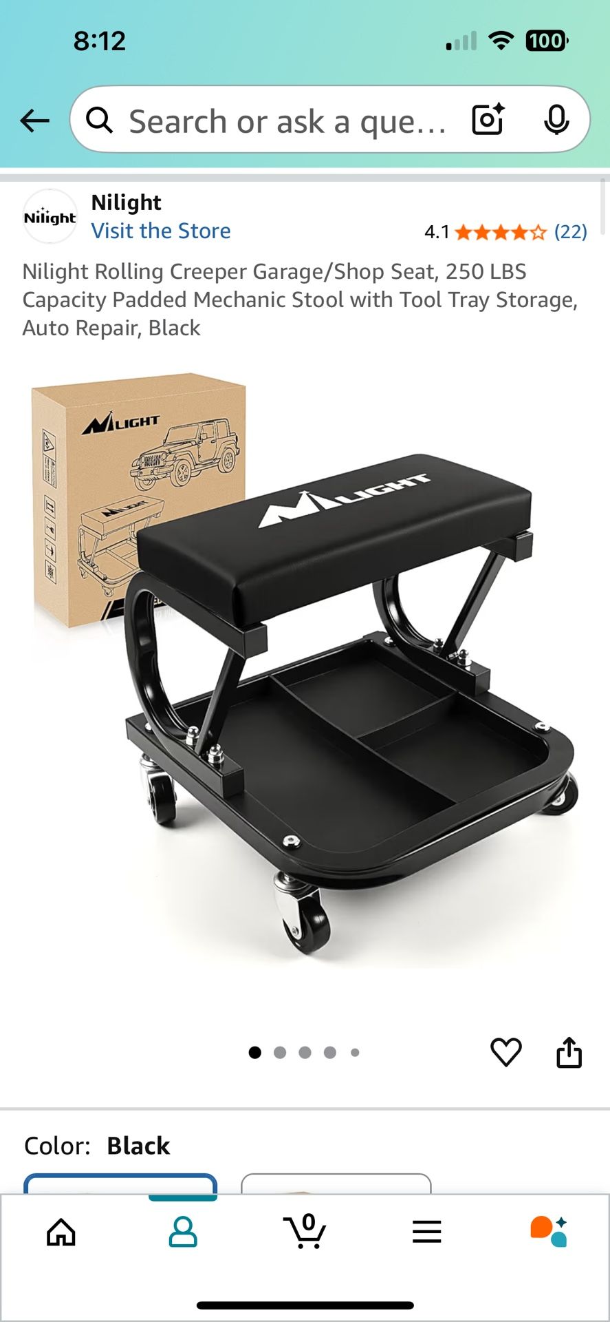 Rolling Cheaper , Shop/Garage Seat