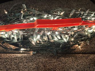 1 Set Of Flickering Lights  (Clear)