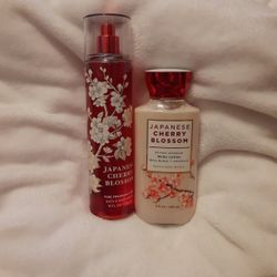 Bath & Body Works 2PC SET Japanese Cherry Blossom 