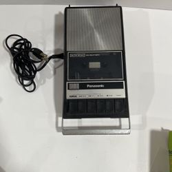 Vintage Panasonic RQ 309ds Portable Cassette Tape Recorder