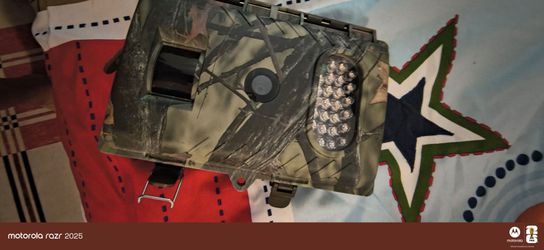 Night vision trail camera