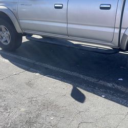 Running boards for a Toyota Tacoma 2001