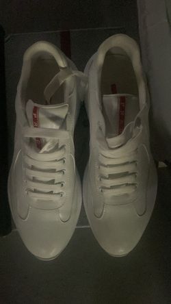 White Prada Sneakers