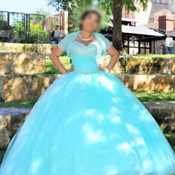 Tiffany Style Quinceanera Dress