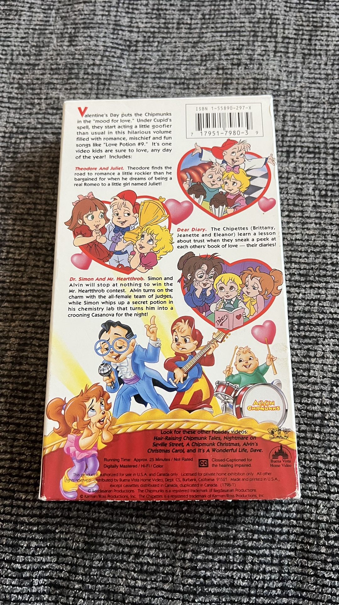 Vhs - Buena Vista ( Alvin And The Chipmunks - Love Potion #9 ) for