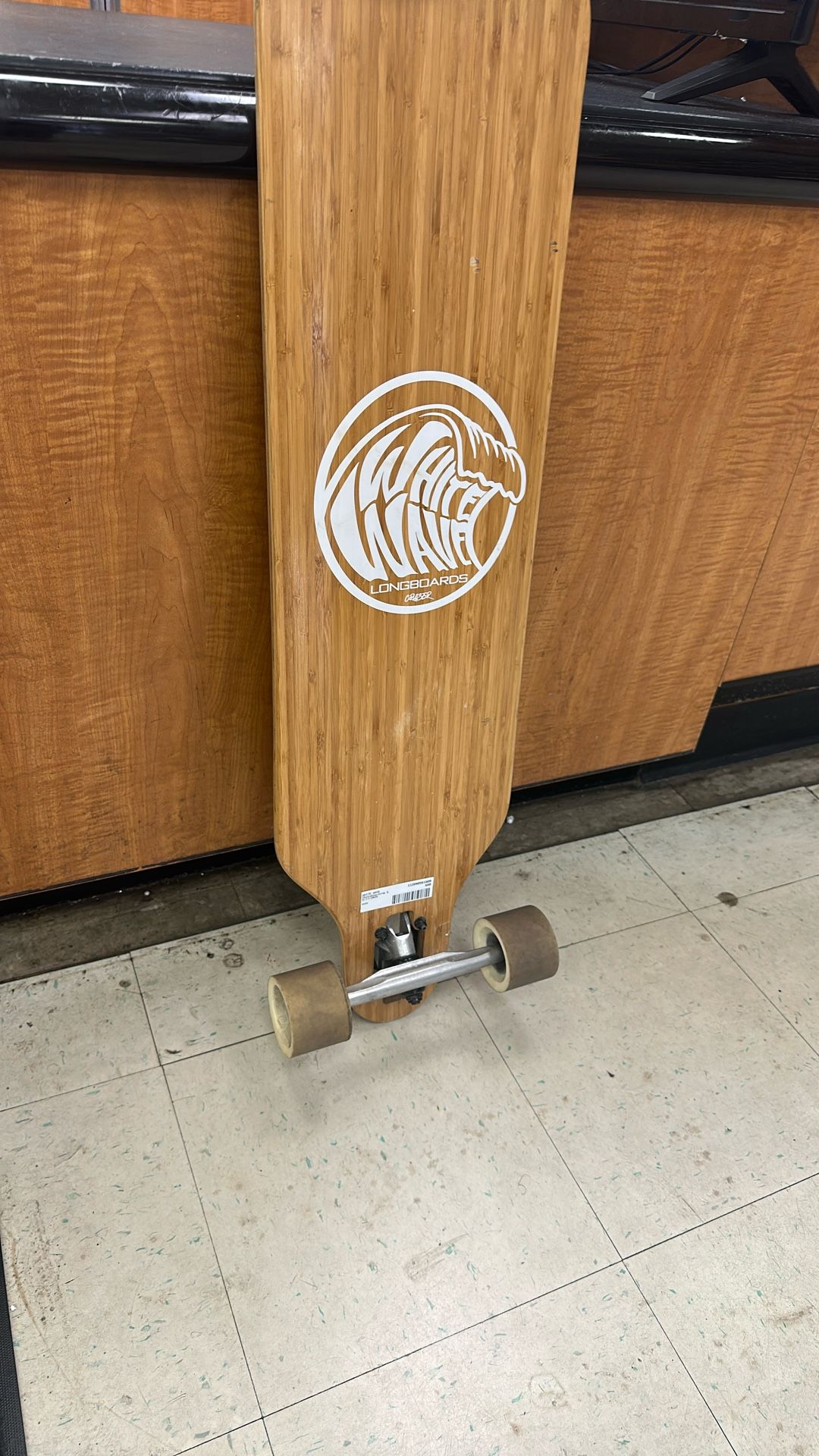 White Wave Long Board