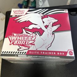 Pokemon TCG White Flare Pokemon Center ETB