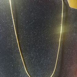 18kt  GOLD "SNAKE" CHAIN/NECKLACE