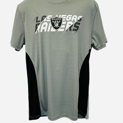 Las Vegas Raiders NFL Team Apparel Tonal T-Shirt - Gray