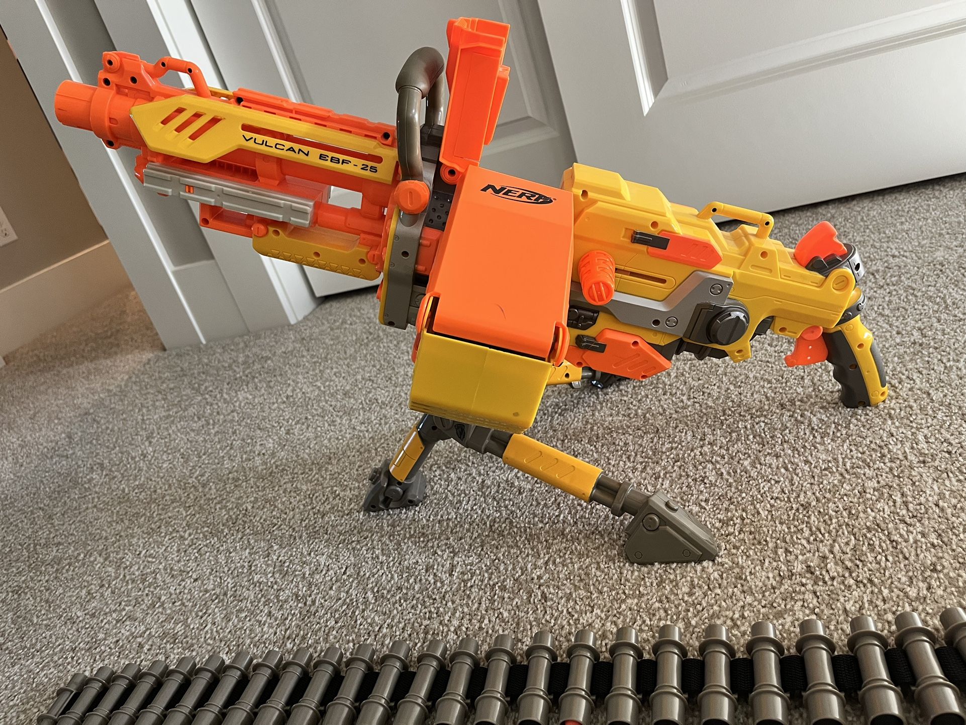 Nerf Gun Vulcan EBF-25 dart blaster with Detachable Tripod Stand. for Sale  in Miami, FL - OfferUp