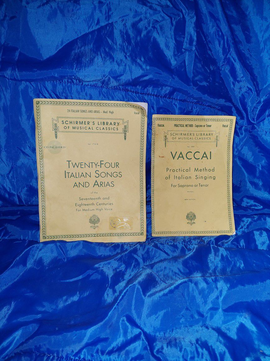 24 Italian Songs and Arias And The Vaccai Practical Method of Italian Singing 