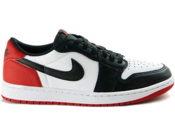 Jordan 1 Low Black toe Size 6